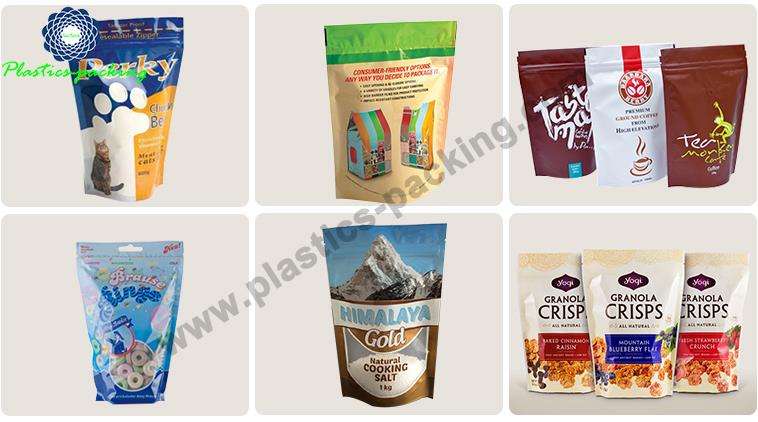 250g Coffee Stand Up Pouches With Zipper Manufactur 537