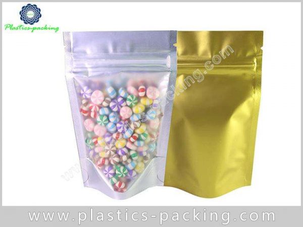 Aluminum Foil Stand Up Packaging Bag With Zipper yy 0127
