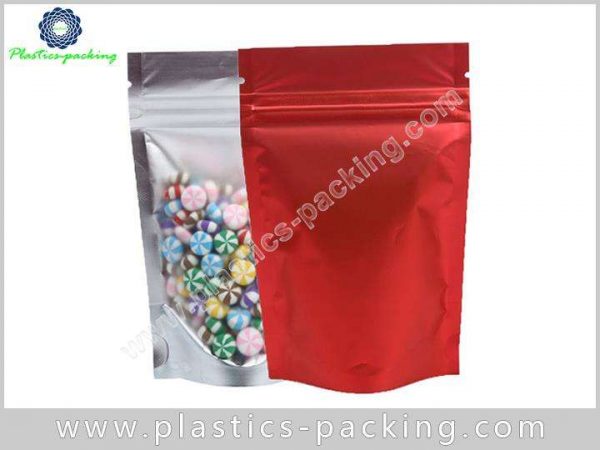 Aluminum Foil Stand Up Packaging Bag With Zipper yy 0128