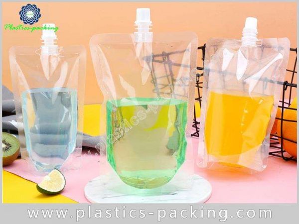 Beverage Bags Water Spout Pouch Manufacturers and S 441