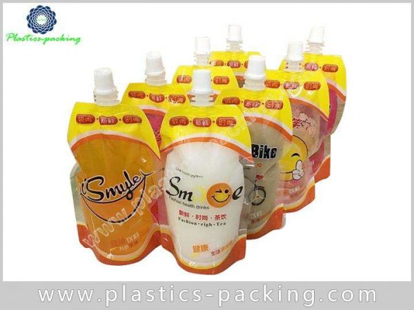 Beverage Packaging 200ML Spout Pouch Custom Printed yythkg 495