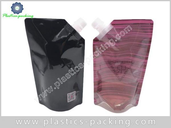 Beverage Packaging Corner Spout Pouch Manufacturers and yy 434