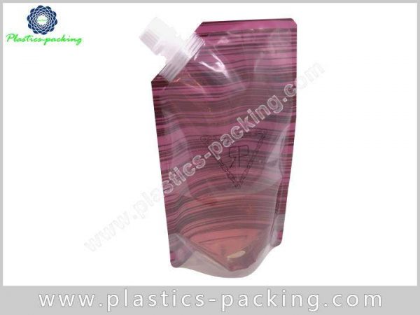 Beverage Packaging Corner Spout Pouch Manufacturers and yy 436