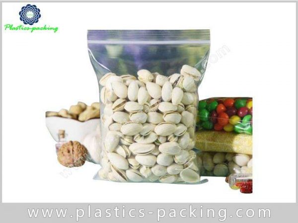 Clear PE Recloseable Bags 16Mil Thickness Resealable Zipper Poly Bags 9Colours Printing 10