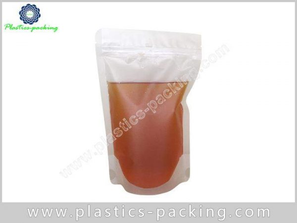 Clear Window Resealable Pouch with Zipper 200g Sta 0229