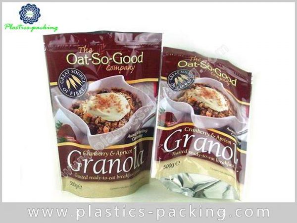 Crystal Clear Stand Up Zip Pouches Manufacturers an 0261