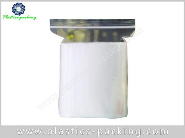Custom Printed PE Plastic Zipper Packaging Bag 50 Micron Customized Printing PE Zipper Bag 8