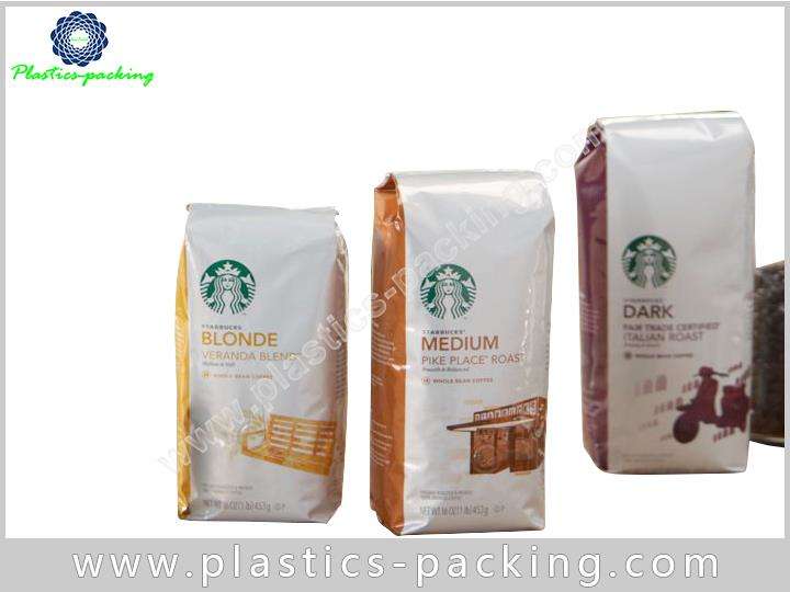 500g Printed Coffee Heat Seal Bags Food Grade Side Gusset Coffee Pouch -  Sea Faith