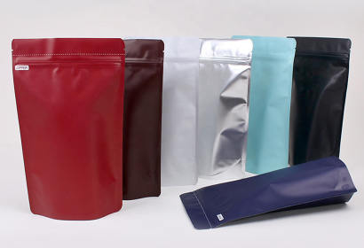 Custom Printed Stand Up Zipper Pouch Wholesale