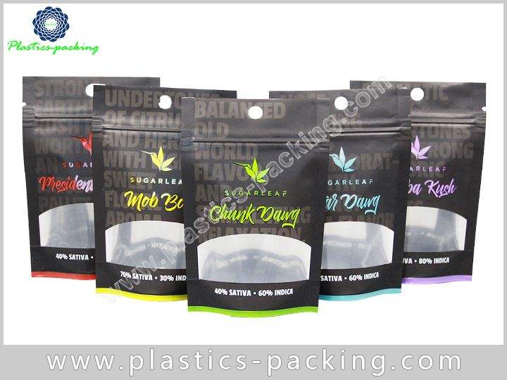 Custom Smell Proof Bags With Zipper Top Manufacture 215