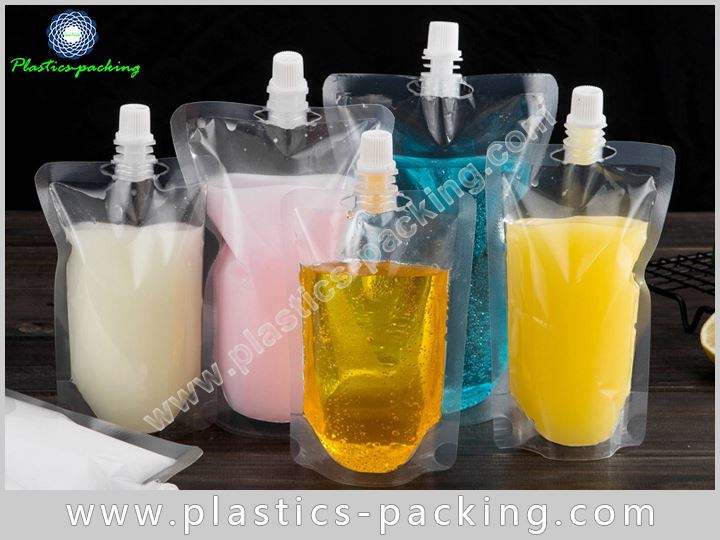 ECO Friendly Resealable Spout Stand Up Food Pouch y 344