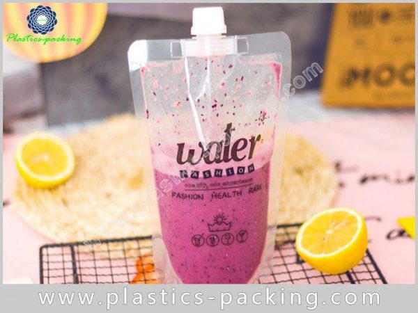 ECO Friendly Resealable Spout Stand Up Food Pouch y 345