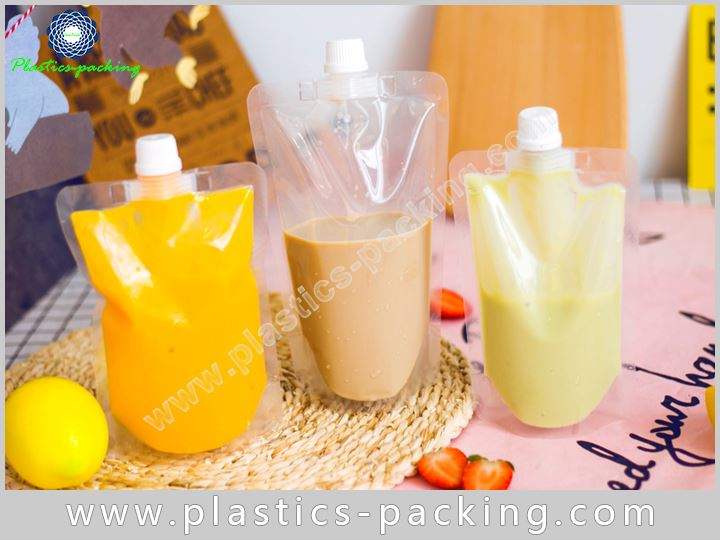 Eco Friendly Liquid Packaging Bags With Spout Or yy 351