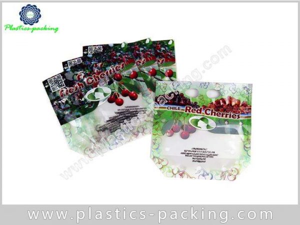 Flat Bottom Fruit Packaging with Vent Hole Pouch yy 103