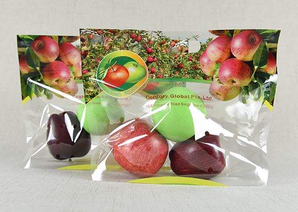 Flat Bottom Fruit Packaging with Vent Hole
