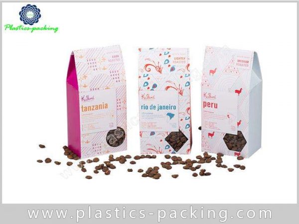 Foil Plastic Coffee Bags Stand Up Zipper Pouches yy 420