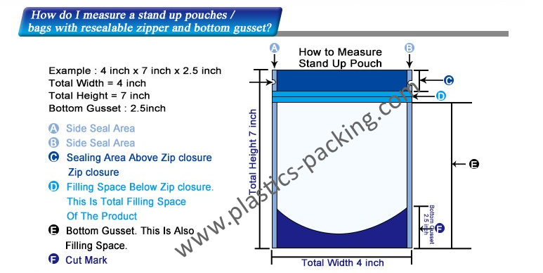 Foil Stand Up Pouches Zip Lock Bag Manufacturers yy 0475