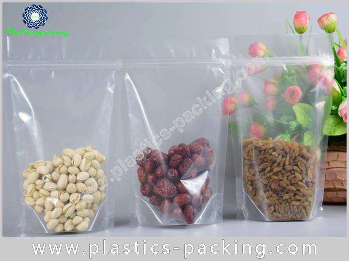 Gravure Printing Stand Up Food Pouches with Ziplock 0620