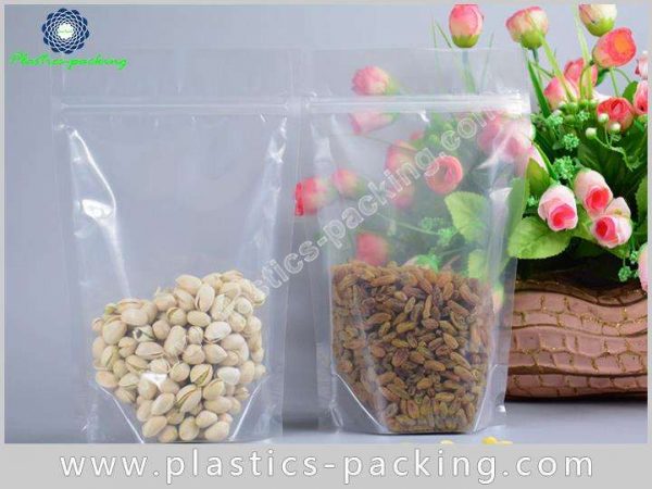 Gravure Printing Stand Up Food Pouches with Ziplock 0622