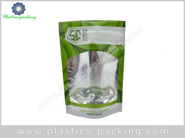 Healthy Recycled Ziplock Stand Up Pouches Aluminum 0656
