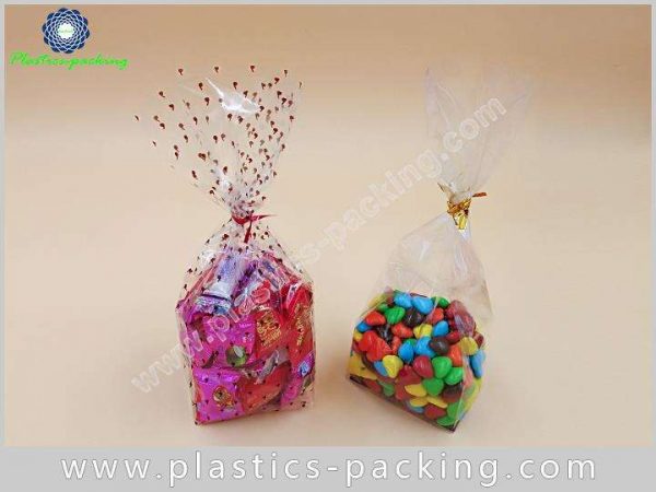 Heat Sealed Clear Cellophane Gusset Bags Manufacturers yyt 366 1