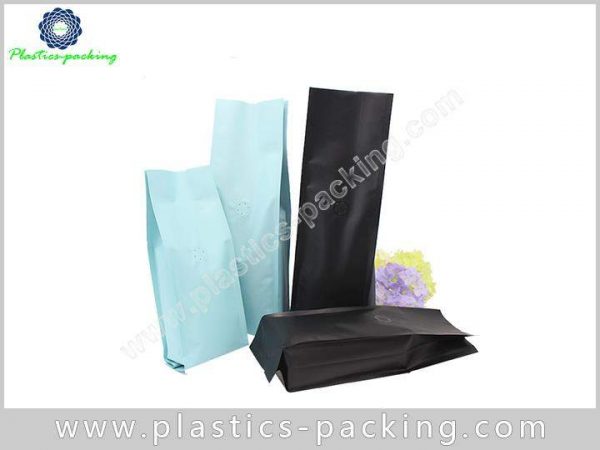 Kraft Paper Coffee Bags Ziplock Packaging Self Stan 277