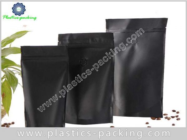 Laminated Stand Up Ziplock Coffee Pouch Custom Prin 259