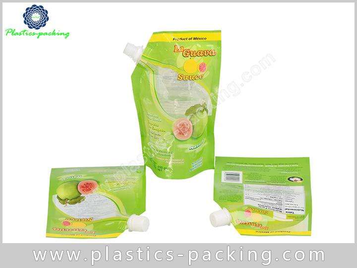 Laundry Detergent Packing Spout Bag Specia Shape Ju 238