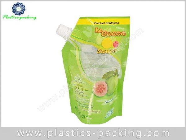 Laundry Detergent Packing Spout Bag Specia Shape Ju 241
