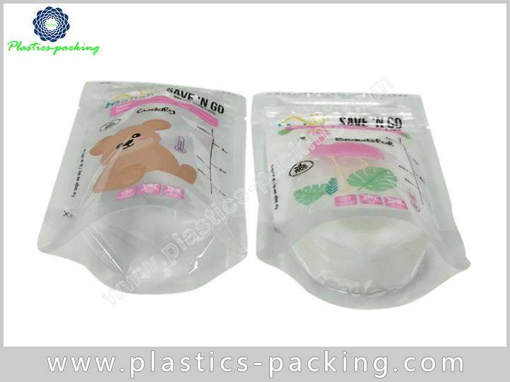 Liquid Milk Bag Stand Pouch Zipper Bag Manufacturers and y 056