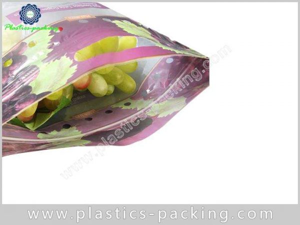 PE Slider Zipper Fruit Packaging Manufacturers and 031