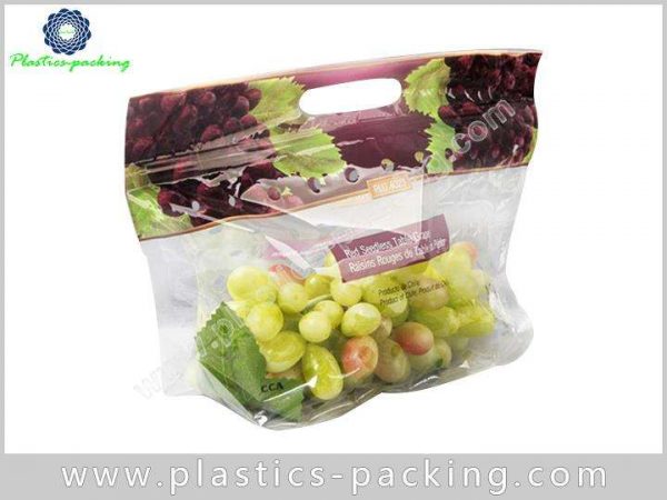 PE Slider Zipper Fruit Packaging Manufacturers and 032