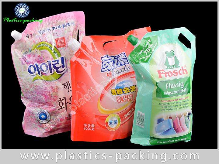Plastic Beverage Spout Pouch Stand Up Juice yythk 155