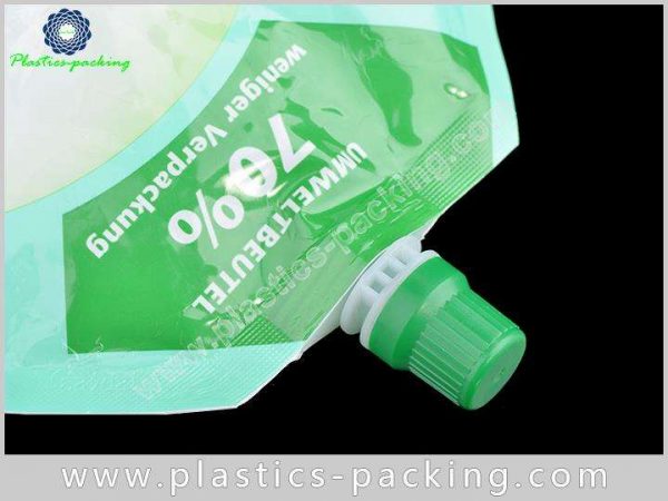 Plastic Beverage Spout Pouch Stand Up Juice yythk 162