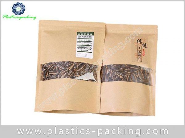 Rectangular Window Kraft Paper Bag Manufacturers and yythk 053