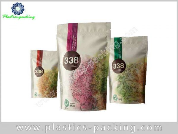 Side Gusset Heat Seal Coffee Bag Packaging 200g yyt 058