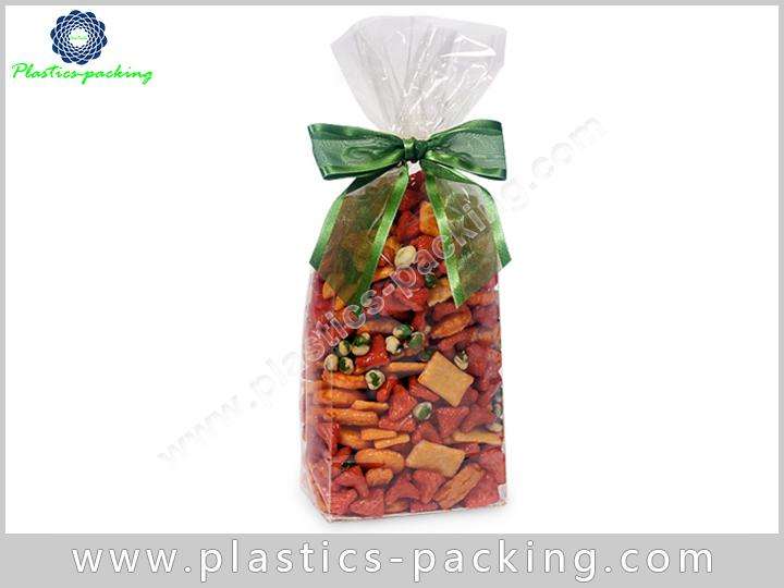 Small Clear Cellophane Bag with Gusset BOPP Clear y 050 1