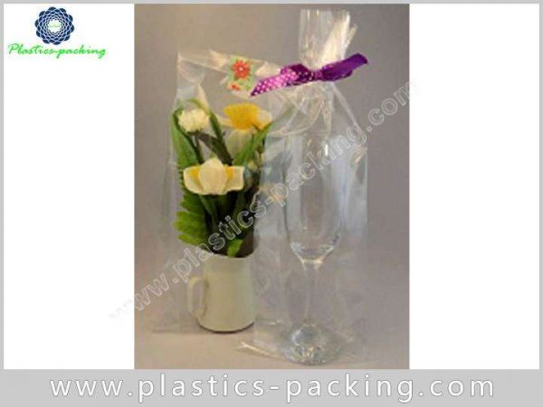Small Clear Cellophane Bag with Gusset BOPP Clear y 051 1