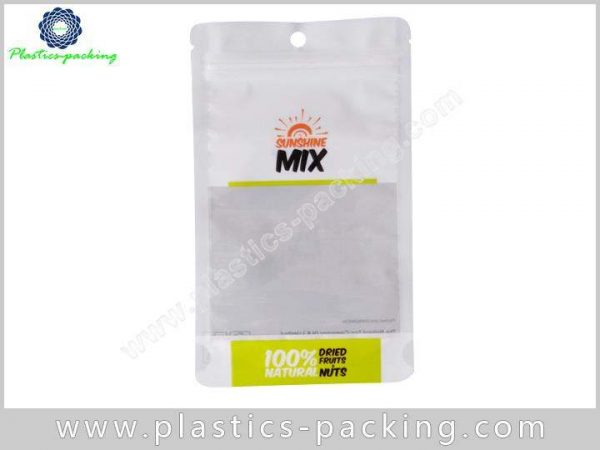 Square Window Stand Up Ziplock Bags Manufacturers a 124