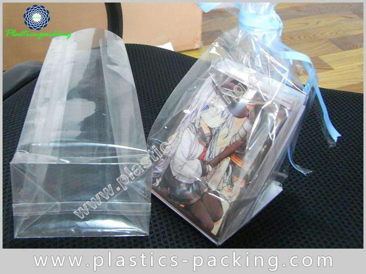 Stand Up Clear Cellophane Bags Card Base High yythk 039