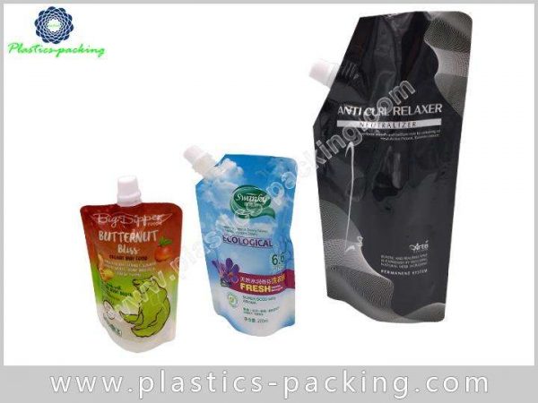 Stand up Liquid Pouch Bag With Spout Manufacturers 027