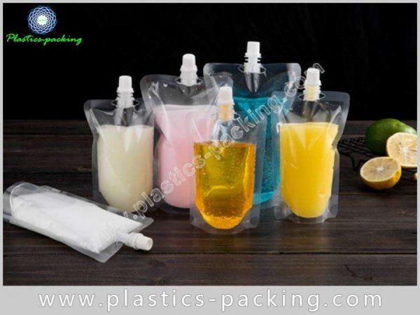 Transparent Beverage Spout Pouch Manufacturers and Supplie 012