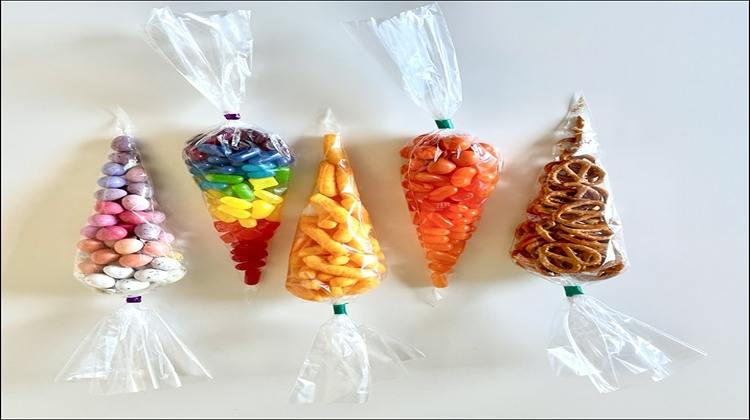 Plastic Candy Cone Bags 10